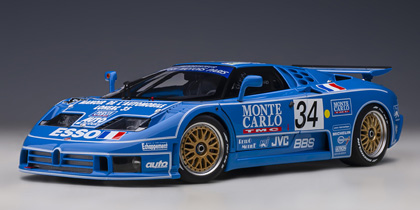 24H Le Mans-1/18-AutoArt-Bugatti EB110 LM 1994