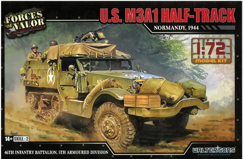 Militaire-1/72-ForceOfValor-Half Track M3A1